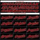 Kid's Custom Black Red-White Authentic Baseball Jersey