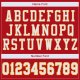 Women's Custom Red White-Gold Mesh Authentic Football Jersey